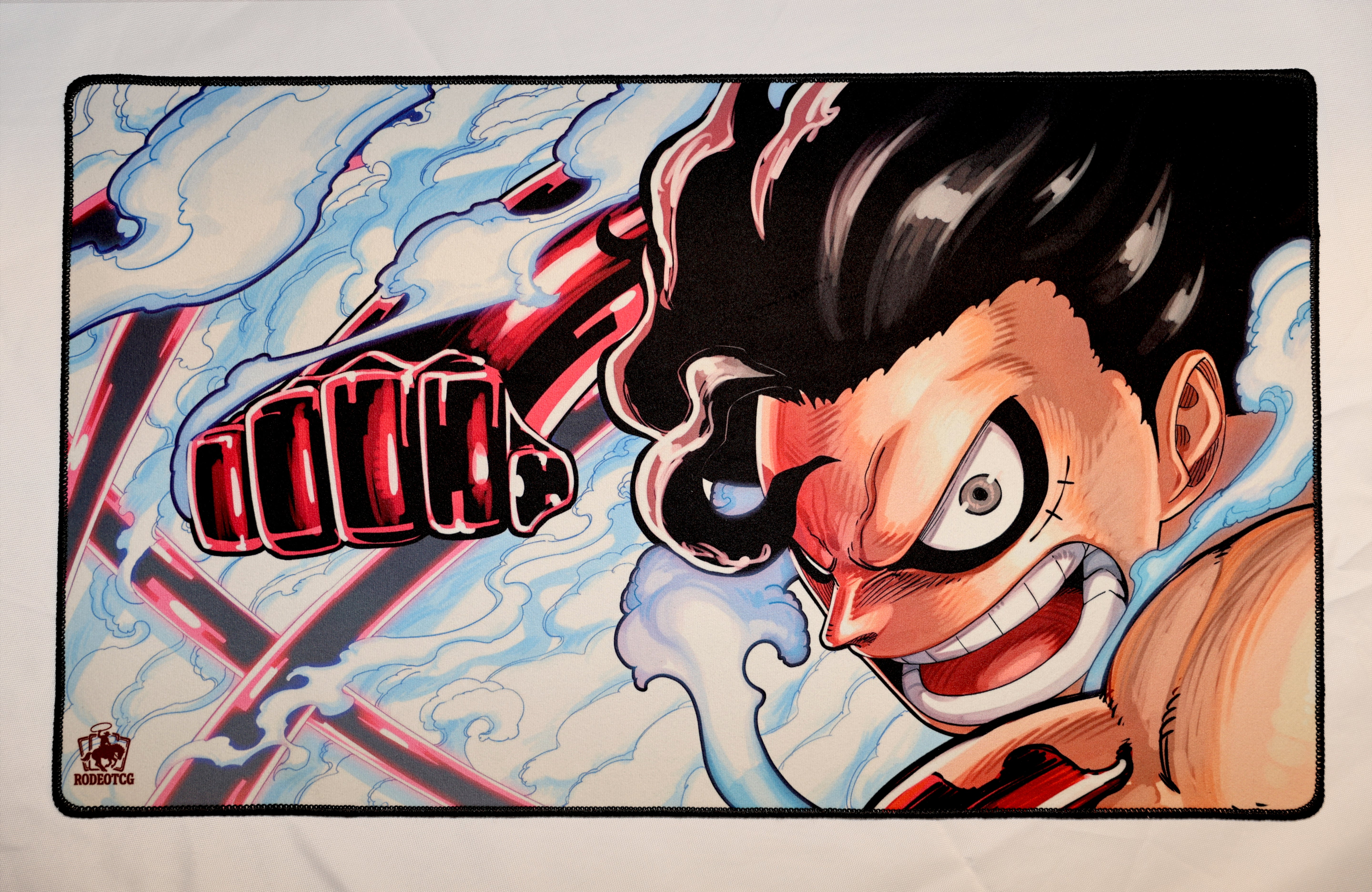 One Piece Cloth Playmat 35x60cm Gear 4 Snakeman Luffy