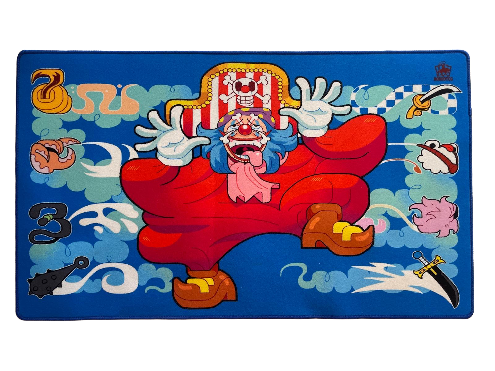 One Piece Playmat-Retro Buggy the Clown